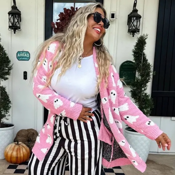Blakely Sweaters - NEW BLAKELEY HALLOWEEN CLOUD CARDIGAN